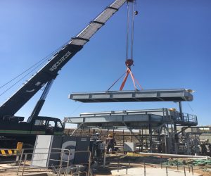 2gas cooler erection